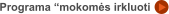 Programa “mokomės irkluoti